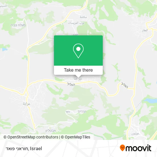 Карта חוראני פואד