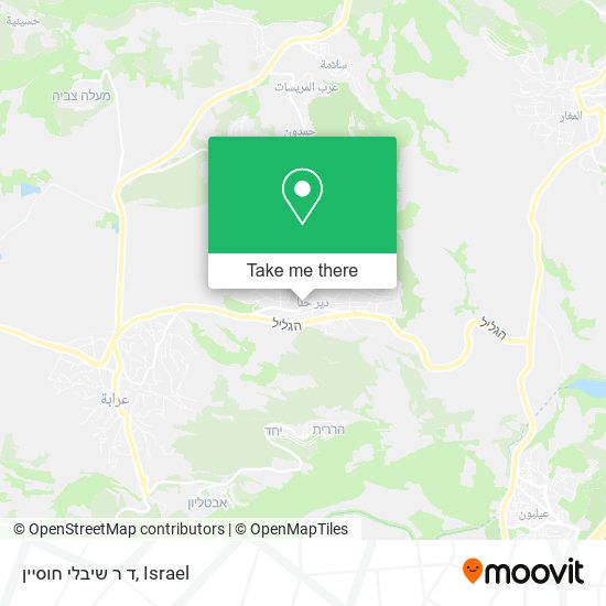 ד ר שיבלי חוסיין map