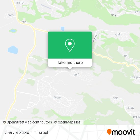 ד ר טאהא מועאויה map