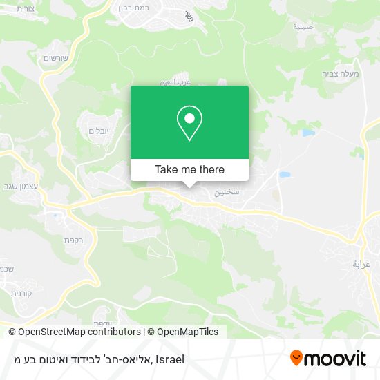 אליאס-חב' לבידוד ואיטום בע מ map