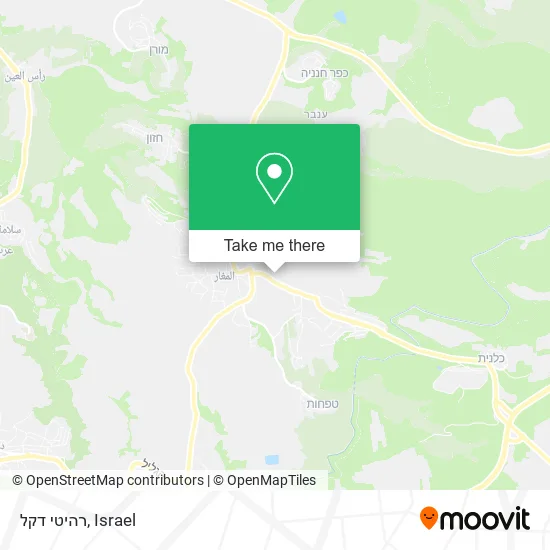 Карта רהיטי דקל