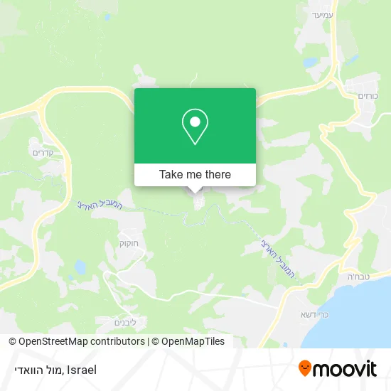 Карта מול הוואדי