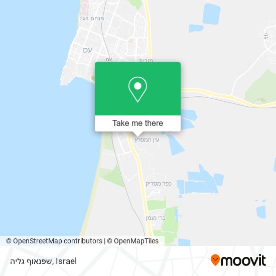 שפנאוף גליה map