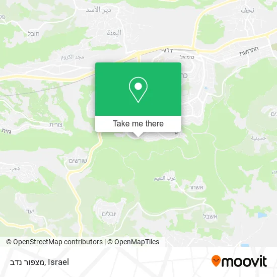 Карта מצפור נדב