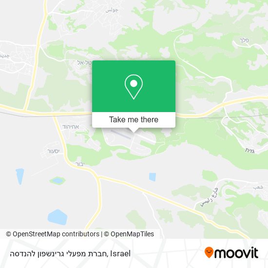 חברת מפעלי גרינשפון להנדסה map