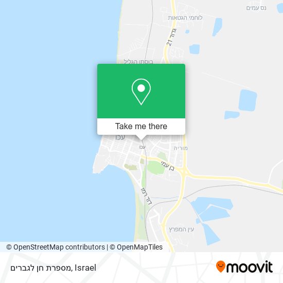 מספרת חן לגברים map