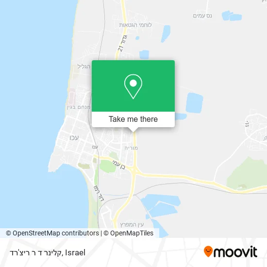 Карта קלינר ד ר ריצ'רד