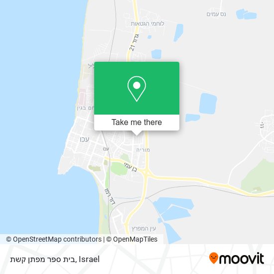 בית ספר מפתן קשת map