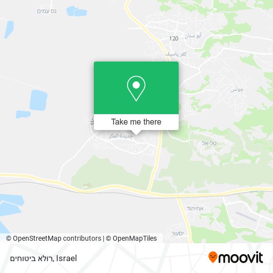 רולא ביטוחים map