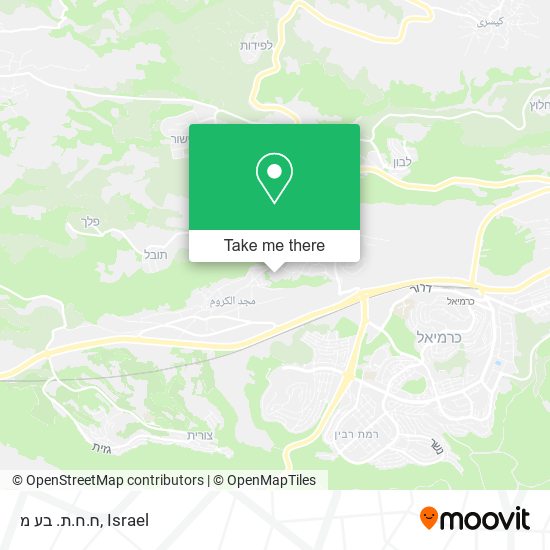 ח.ח.ת. בע מ map