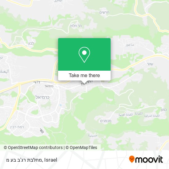 מחלבת רג'ב בע מ map