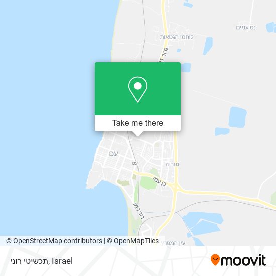 תכשיטי רוני map