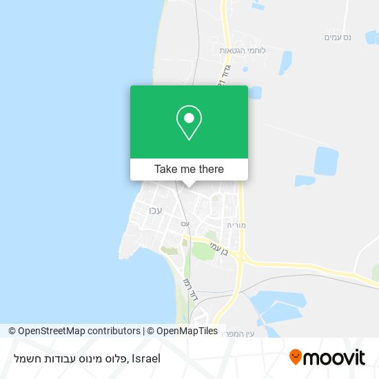 פלוס מינוס עבודות חשמל map