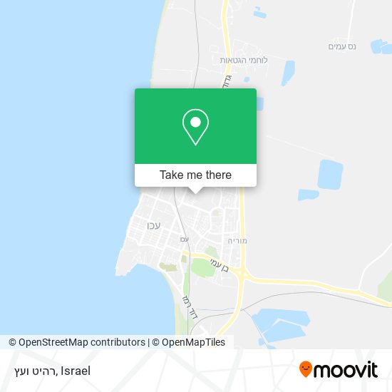 רהיט ועץ map