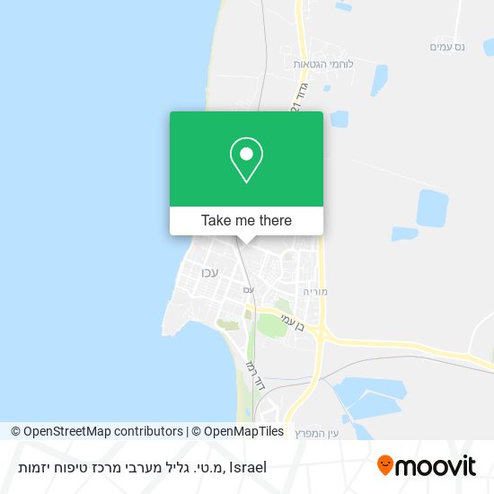 מ.טי. גליל מערבי מרכז טיפוח יזמות map