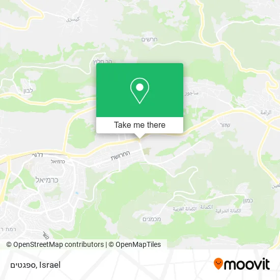 Карта ספגטים