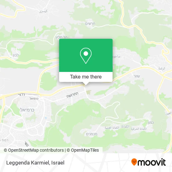 Карта Leggenda Karmiel