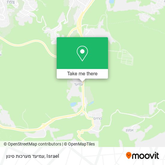 Карта עמיעד מערכות סינון