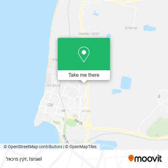 Карта זקין מיכאל