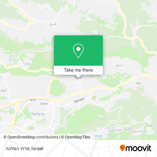 פרחי המלכה map