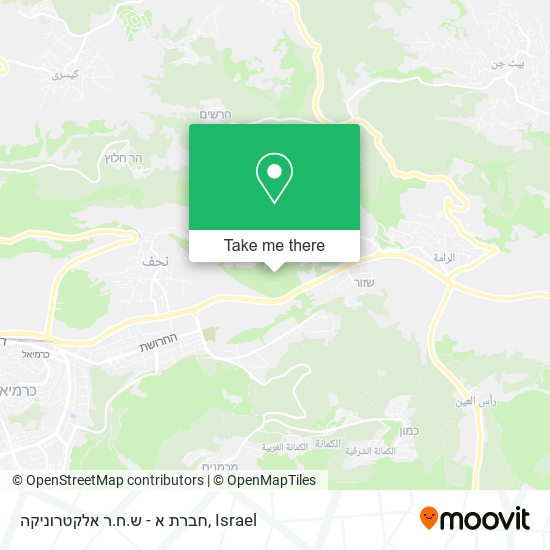 חברת א - ש.ח.ר אלקטרוניקה map