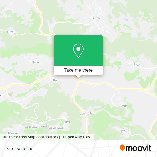 אל מנגל map