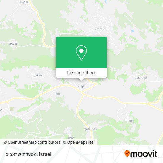 מסעדת שראביכ map