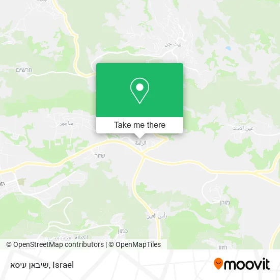 Карта שיבאן עיסא