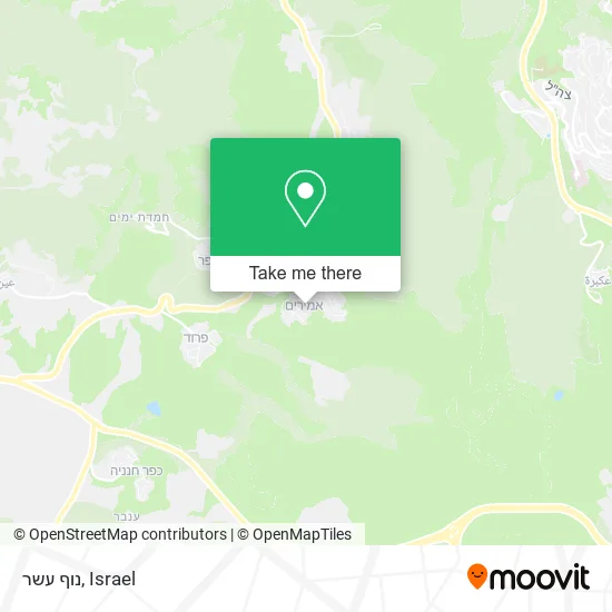 Карта נוף עשר