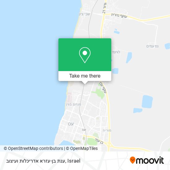 ענת בן-עזרא אדריכלות ועיצוב map