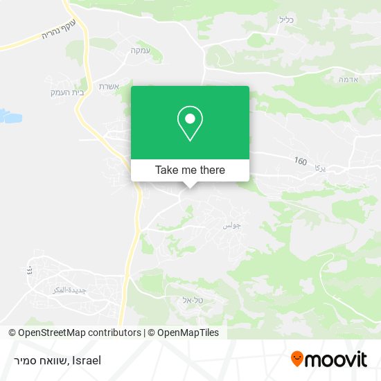 שוואח סמיר map