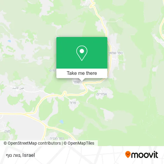 Карта נווה נוף