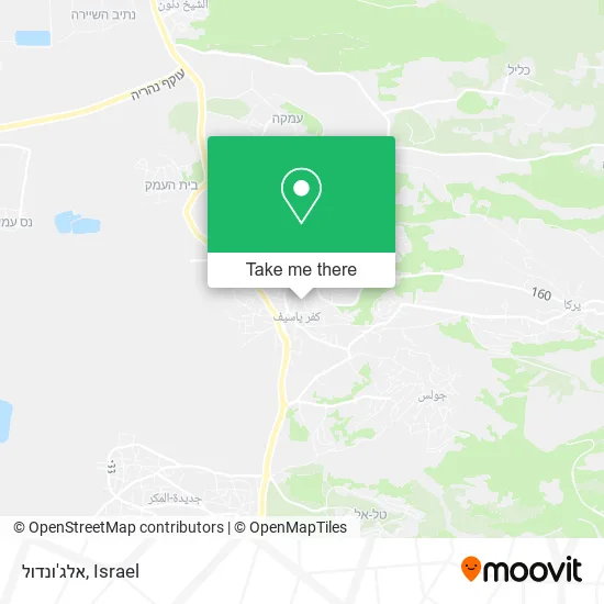 Карта אלג'ונדול