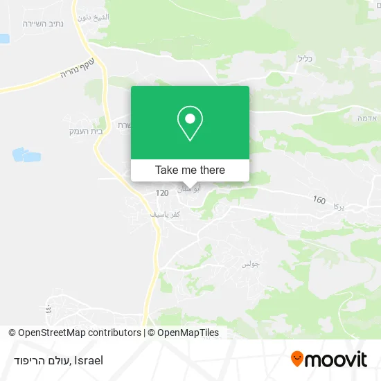 Карта עולם הריפוד