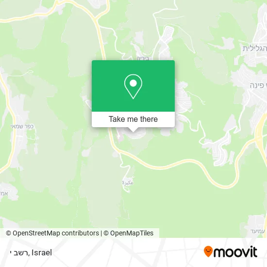 Карта רשב י