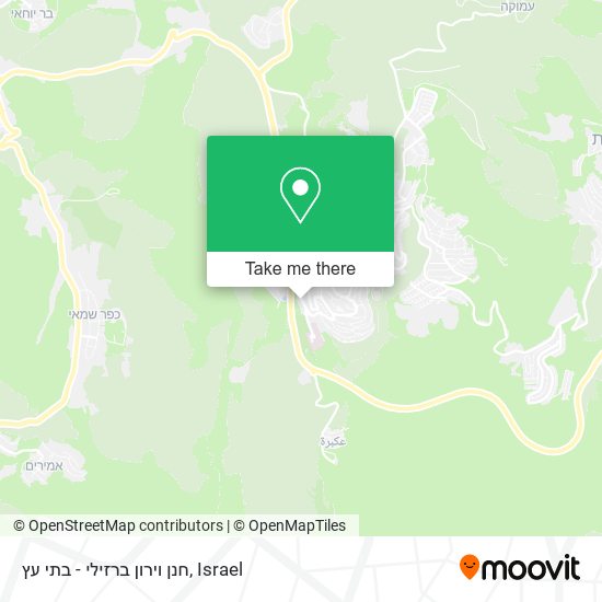 חנן וירון ברזילי - בתי עץ map