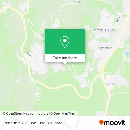 טלי סבג - תכנון ועיצוב מטבחים map