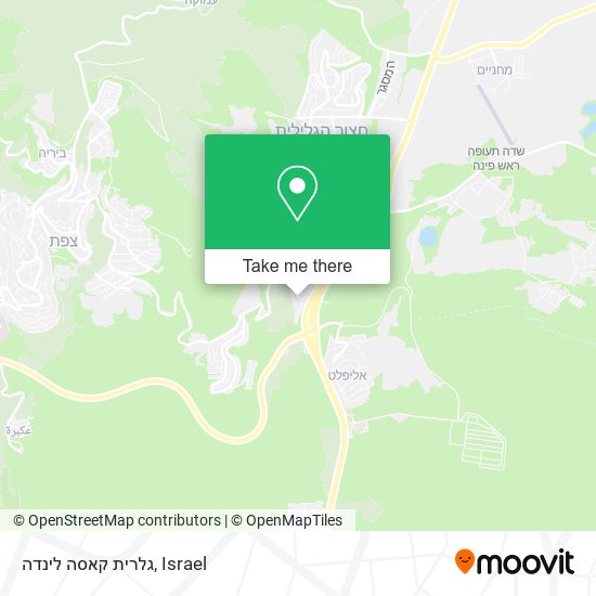 גלרית קאסה לינדה map