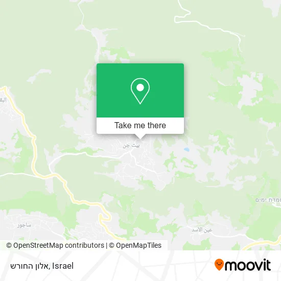 Карта אלון החורש