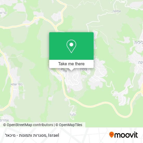 מסגרות ותמונות - מיכאל map