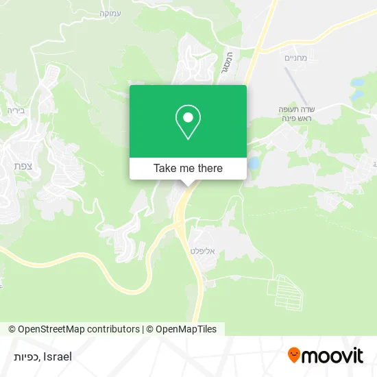 Карта כפיות