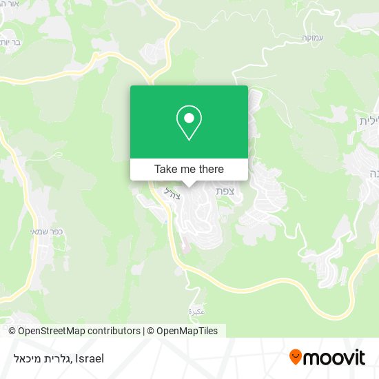 גלרית מיכאל map