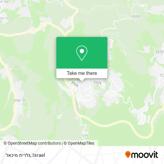 Карта גלרית מיכאל