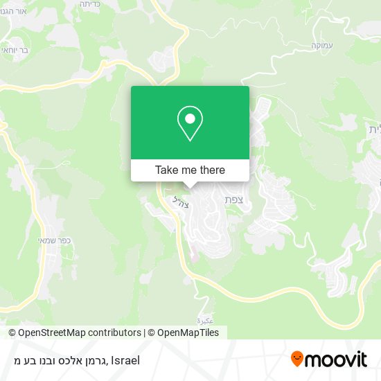 גרמן אלכס ובנו בע מ map