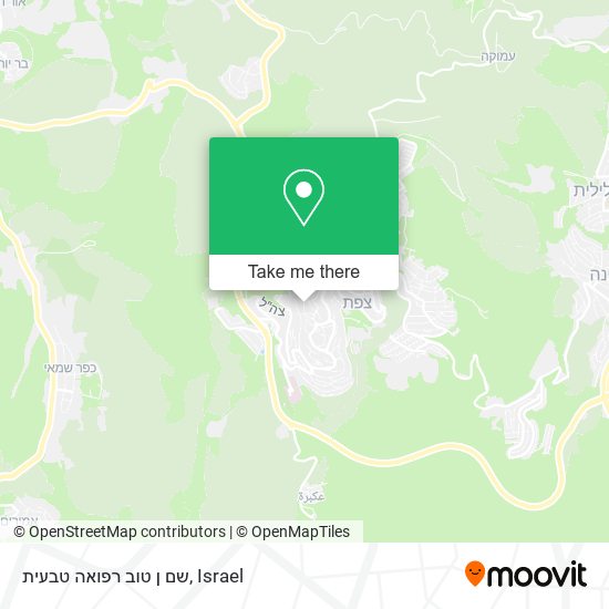 שם ן טוב רפואה טבעית map