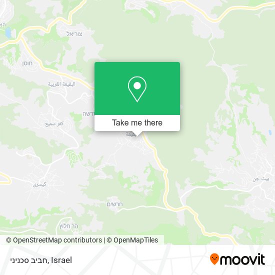 חביב סכניני map