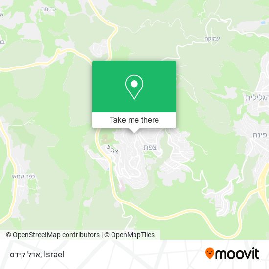 אדל קידס map