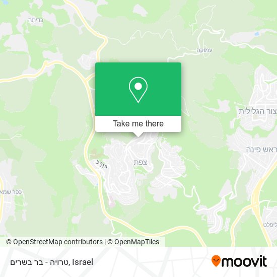 טרויה - בר בשרים map