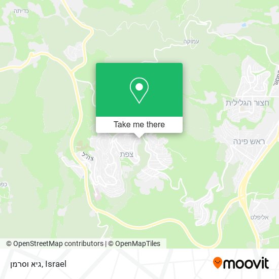 גיא וסרמן map