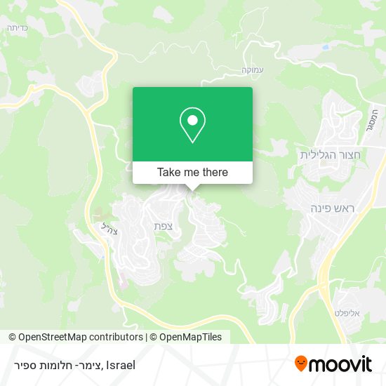 צימר- חלומות ספיר map